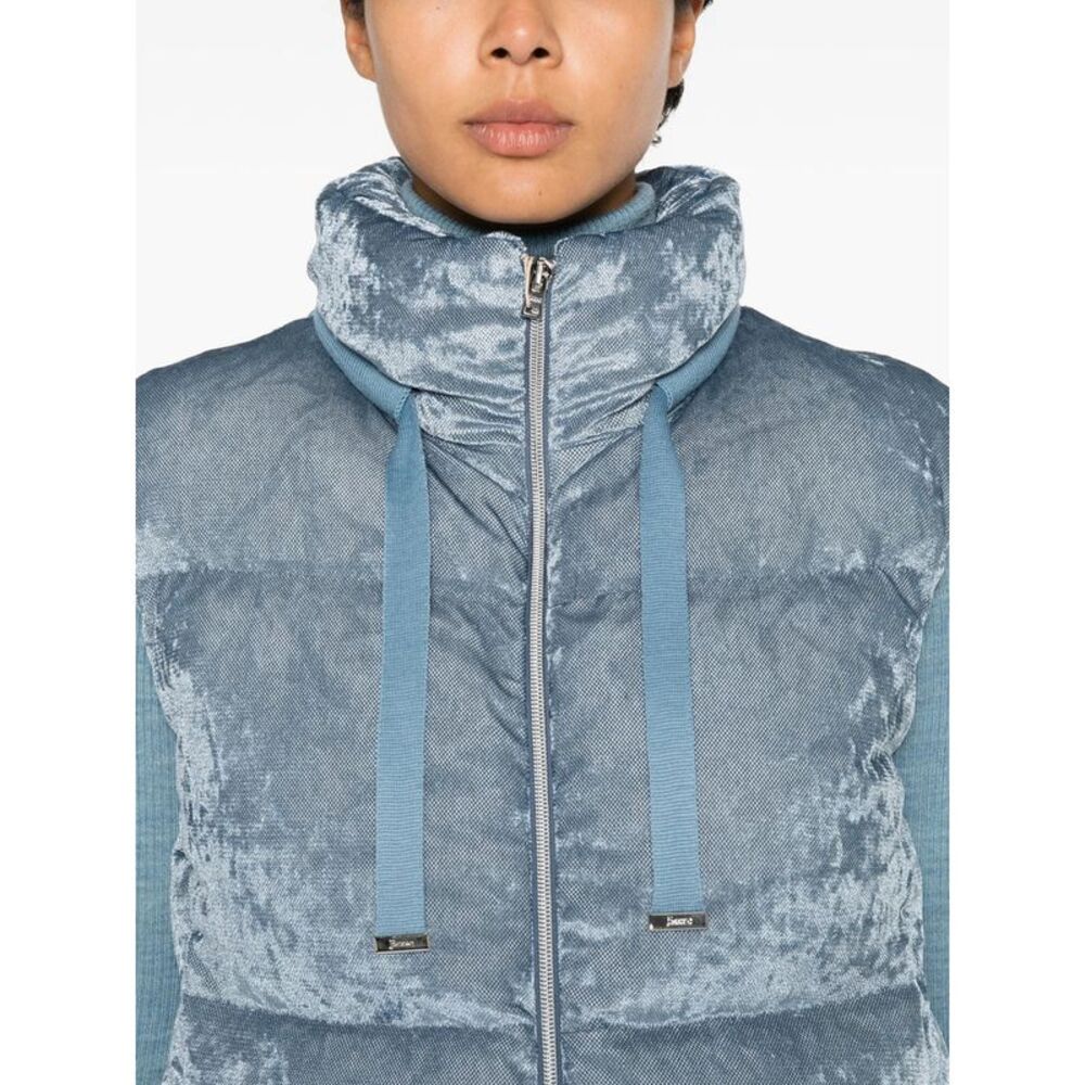 Herno Blue Jackets - Waistcoat & Gilets Women